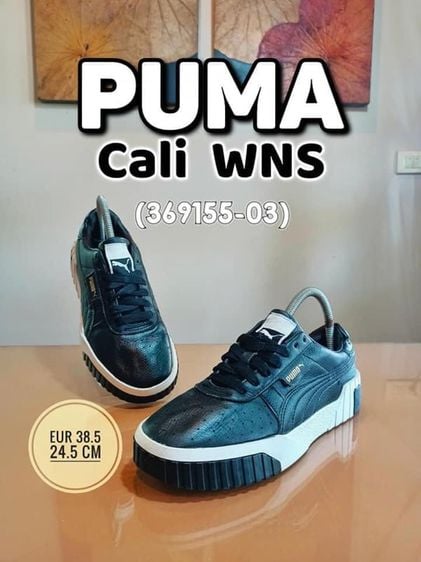 PUMA CALI Womens Trainers Black (369155-03) รูปที่ 1
