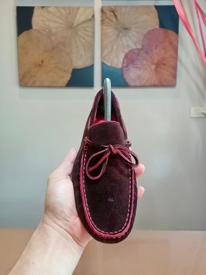 ENORMOUS SUEDE DRIVING LOAFERS รูปที่ 3