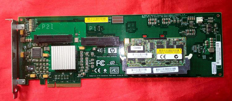 Card Sas SP-412799-001 HP SMART ARRAY E200 PCI-E x4 SAS 3Gbp รูปที่ 2