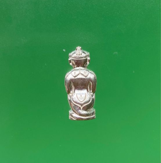 พญาหนุมานหน้ากระบี่ รุ่นมงคลชัย เนื้อเงิน หมายเลข สองหลัก รูปที่ 4