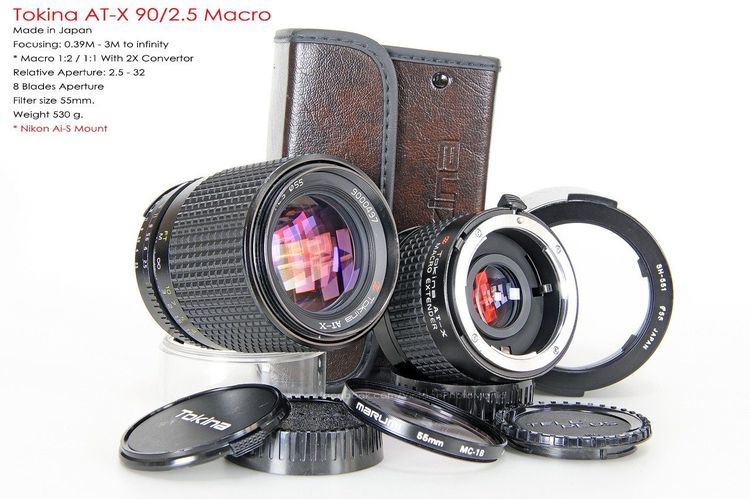 Tokina AT-X 90 f2.5 Macro for Nikon Ai-S Mount