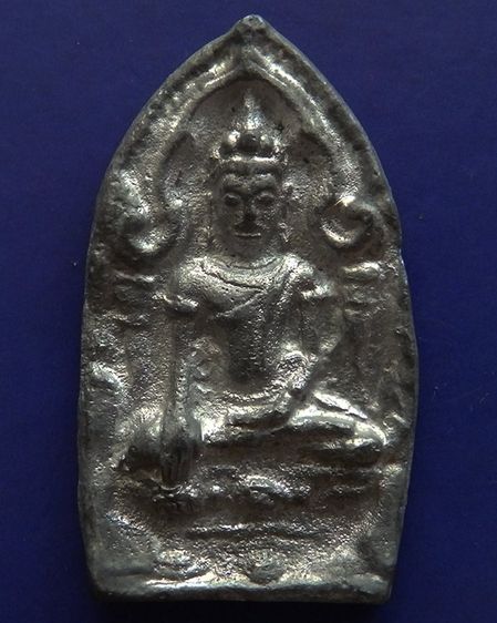 พระยอดขุนพลหล่อพิมพ์อยุธยา หลวงพ่อฑูรย์ วัดโพธินิมิตร เนื้อชิน พ.ศ. 2527 สูง 5 ซ.ม สร้างจากเนื้อชินกรุเก่าที่ชำรุดแตกหัก รูปที่ 19