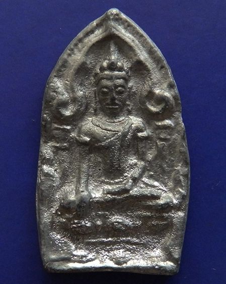 พระยอดขุนพลหล่อพิมพ์อยุธยา หลวงพ่อฑูรย์ วัดโพธินิมิตร เนื้อชิน พ.ศ. 2527 สูง 5 ซ.ม สร้างจากเนื้อชินกรุเก่าที่ชำรุดแตกหัก รูปที่ 29