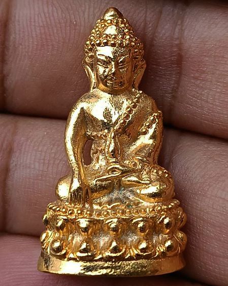 พระชัยก้นอุดผง หลวงปู่ทวด รุ่นตำหนักทอง หลวงปู่ทอง สุสังวโร วัดป่ากอสุวรรณ จ.สงขลา พ.ศ. 2540 กะหลั่ยเงิน-ทอง-นาค ตอกโค้ด+เลข รูปที่ 7