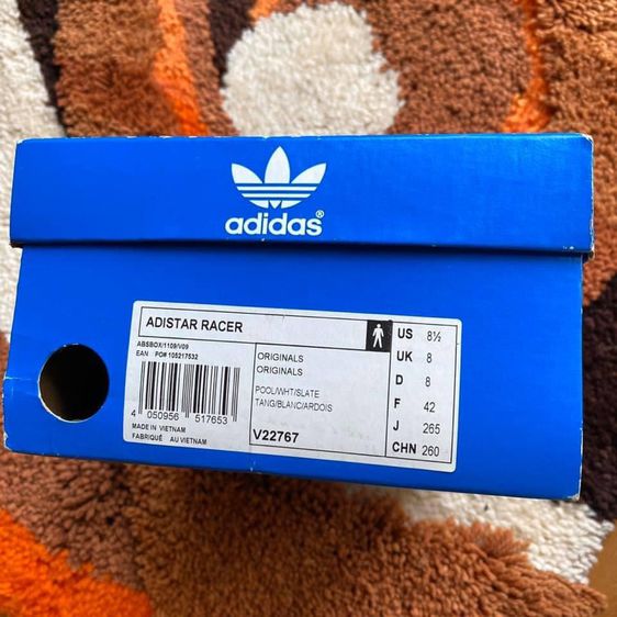 รองเท้า adidas ADISTAR RACER คู่สีสวยมาก ขนาด US 8.5 รูปที่ 10