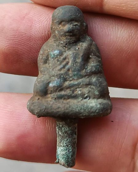 แท้ๆ จากวัด รูปหล่อหลวงพ่อเงิน รุ่นปืนแตก วัดคงคาราม (บางคลานใต้) ตัดจากช่อกรรมการ รูปที่ 19