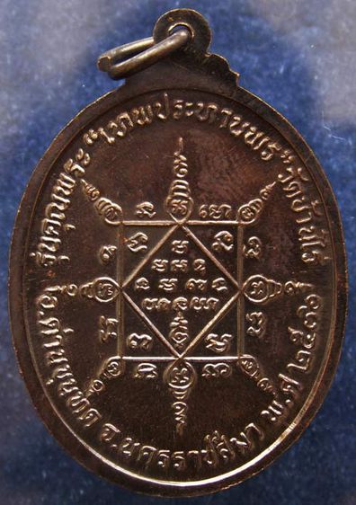 เหรียญรูปไข่ หลวงพ่อคูณ รุ่นคุณพระเทพประทานพร เนื้อทองแดง ตอกโค้ด พร้อมซองเดิม รูปที่ 28