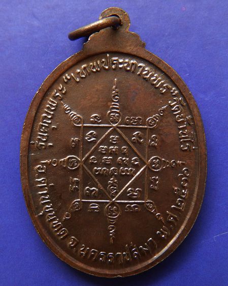 เหรียญรูปไข่ หลวงพ่อคูณ รุ่นคุณพระเทพประทานพร เนื้อทองแดง ตอกโค้ด พร้อมซองเดิม รูปที่ 16