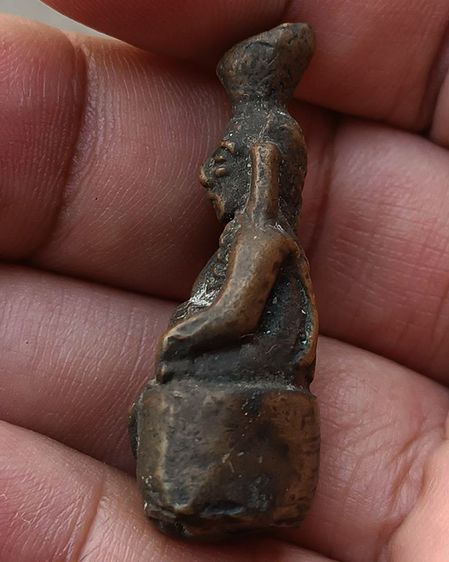 พระอุปคุตฐานยันต์นะ หลวงพ่อยิ้ว วัดบางแขม จ.นครปฐม อุดกริ่งหลัง (กริ่งขัด) สูงประมาณ 4 ซ.ม. รูปที่ 3