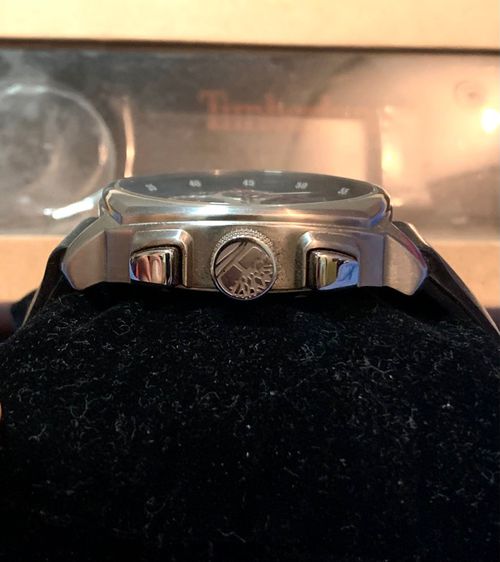 นาฬิกาข้อมือ ยี่ห้อ Timberland รุ่น QT-7121102 สายยาง สวยดูดี รูปที่ 4