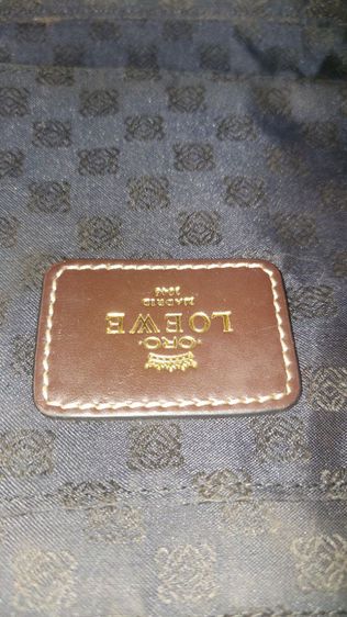 กระเป๋าถือ Loewe แท้วินเทจ สีทูโทน  รูปที่ 12