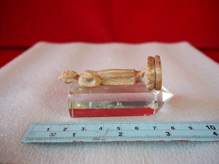 พระพุทธรูป แกะจากหินพระธาตุ พระปางลีลา รูปที่ 5