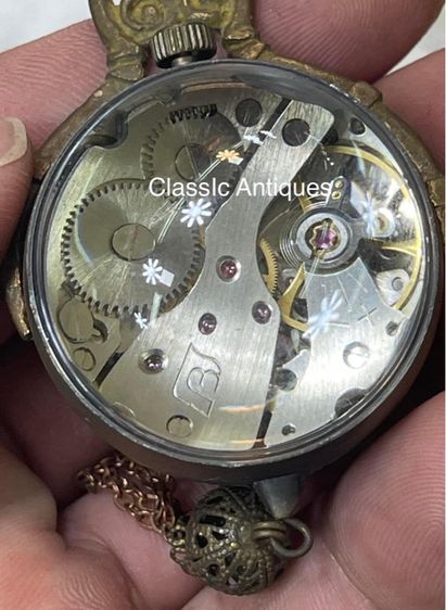 นาฬิกา ลูกแก้ว ทองเหลือง รูปที่ 3