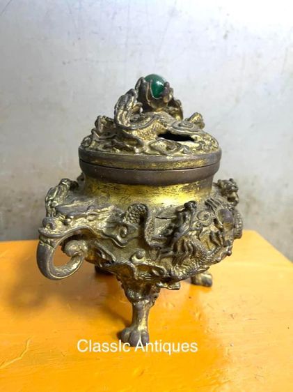 กระถางกำยาน มังกรคาบแก้ว A39 รูปที่ 2