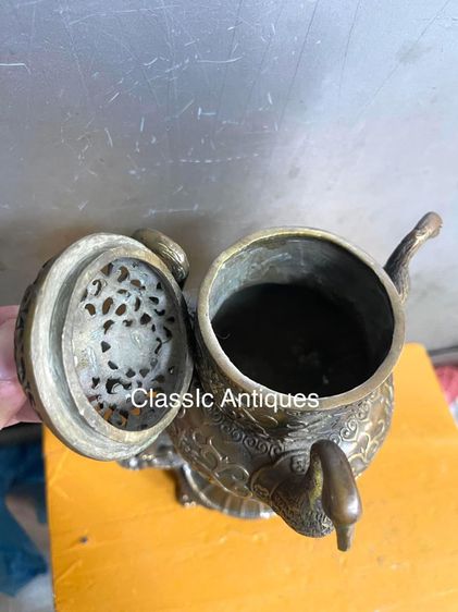 กระถาง กำยาน เต่ามังกรสองหัวA55 รูปที่ 3