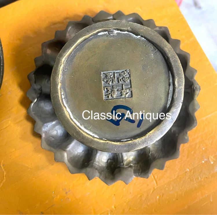 กระถาง กำยาน ลายของมงคลแปดอย่าง A68 รูปที่ 6