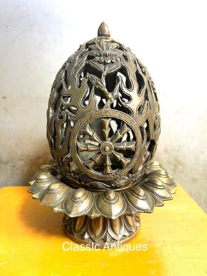 กระถาง กำยาน ลายของมงคลแปดอย่าง A68