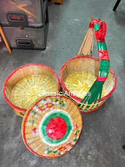 ตะกร้าจีน2ชั้น รูปที่ 4