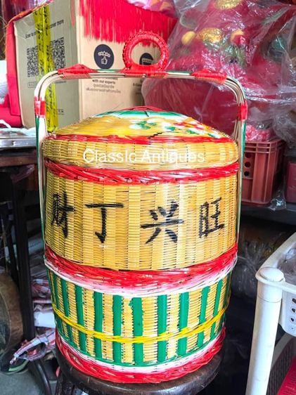 ตะกร้าจีน2ชั้น รูปที่ 2