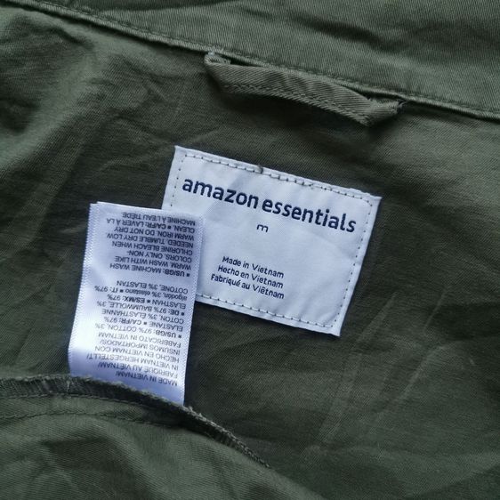 Amazon Essentials Military Jacket รอบอก 42”  รูปที่ 7