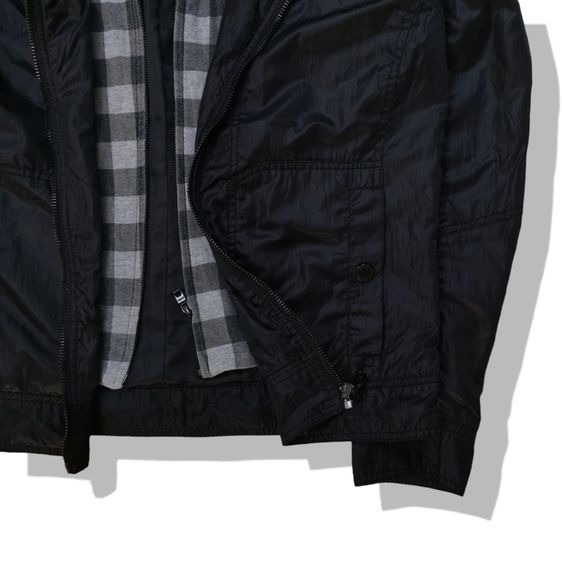 EDWIN Black Hooded Jacket รอบอก 42” รูปที่ 4