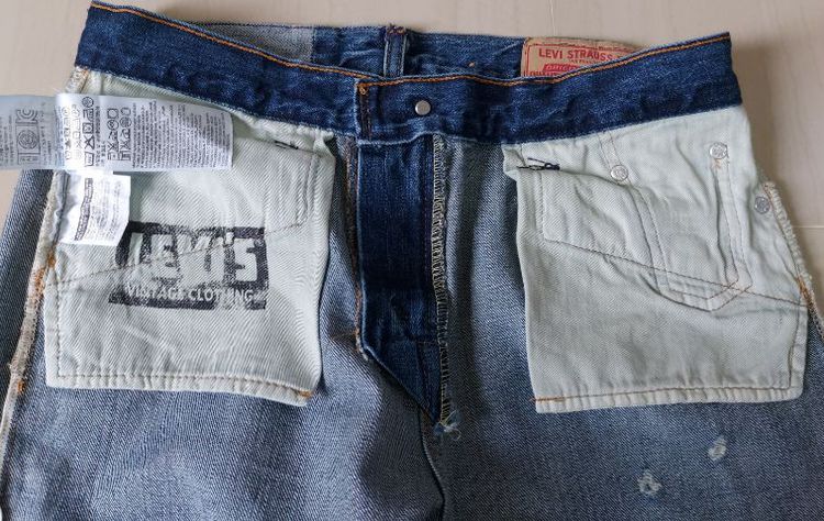 กางเกงยีนส์ลีวายริมแดง Levi's 505 Vintage Clothing LVC 1967 Big E ผู้หญิง เอว30.41.6 (B11) รูปที่ 7