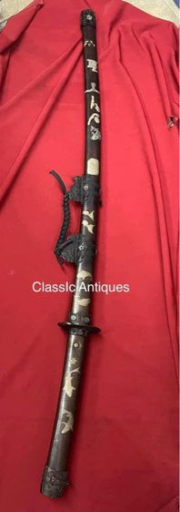 ดาบญี่ปุ่น ลายกระไหล่เงินM1 รูปที่ 4