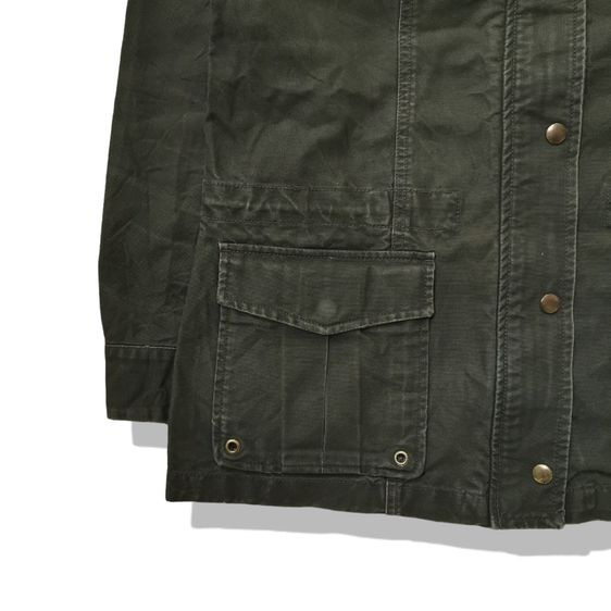 HM Olive Green Military Jacket รอบอก 41” รูปที่ 3