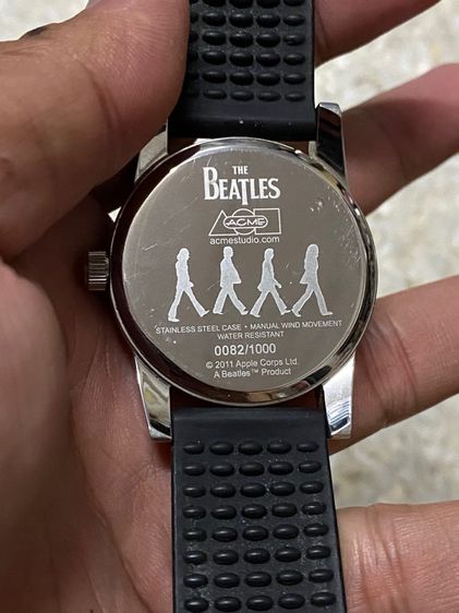 นาฬิกายี่ห้อ The Beatles  ลิมิเต็จ 1000 เรือน  ระบบไขลานเรือนใหญ่  งานสะสม  5500฿ รูปที่ 2