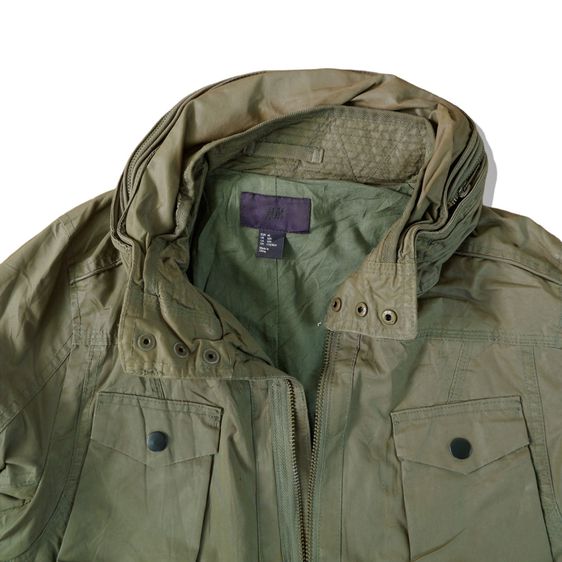 HM Hooded Military Jacket รอบอก 42” รูปที่ 4