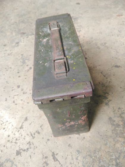 กล่องเหล็ก​วินเทจของยูเอส​ สภาพ​ดีพอใช้ รูปที่ 7