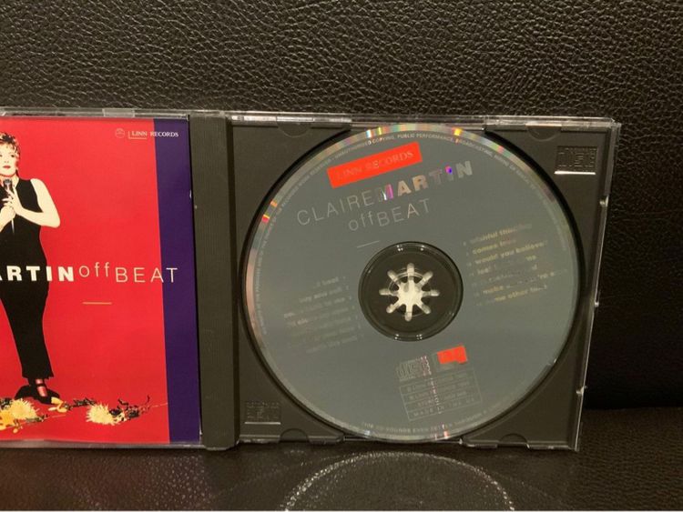 ขายแผ่นซีดีออดิโอไฟล์ LINN Records Claire Martin off BEAT 1995 U.K. ส่งฟรี รูปที่ 2