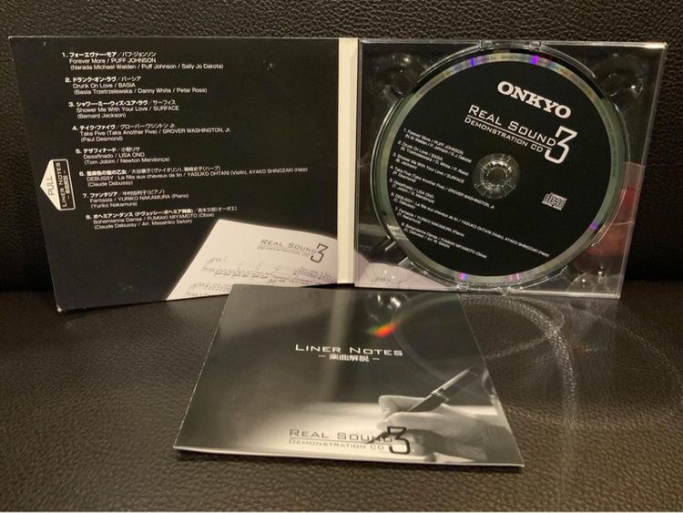 ขายแผ่นซีดี Audiophile CD บันทึกเยี่ยม เพราะทุกเพลง ONKYO Real Sound 3 Demonstration CD By Sony music Direct  2013 Japan ส่งฟรี รูปที่ 3