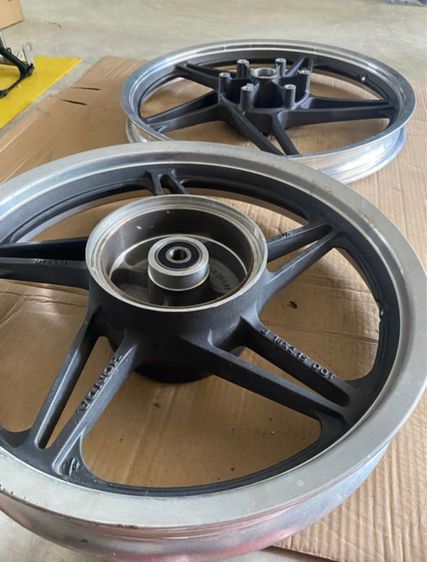 ล้อแม็ก honda แท้ หน้า-หลัง รูปที่ 2