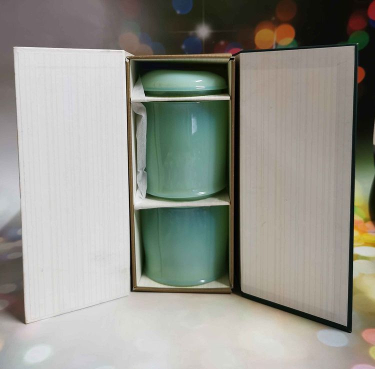 แก้วใส่ของ แก้วน้ำ กระปุกใส่สำลี Shiseido The Calix cotton pot รูปที่ 1