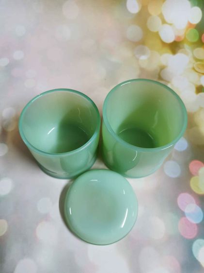 แก้วใส่ของ แก้วน้ำ กระปุกใส่สำลี Shiseido The Calix cotton pot รูปที่ 4