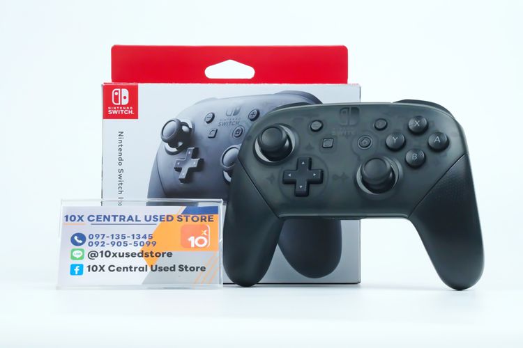 Nintendo Switch Pro Controller เล่นได้ยาวนาน ไม่เมื่อยมือ- ID23090068