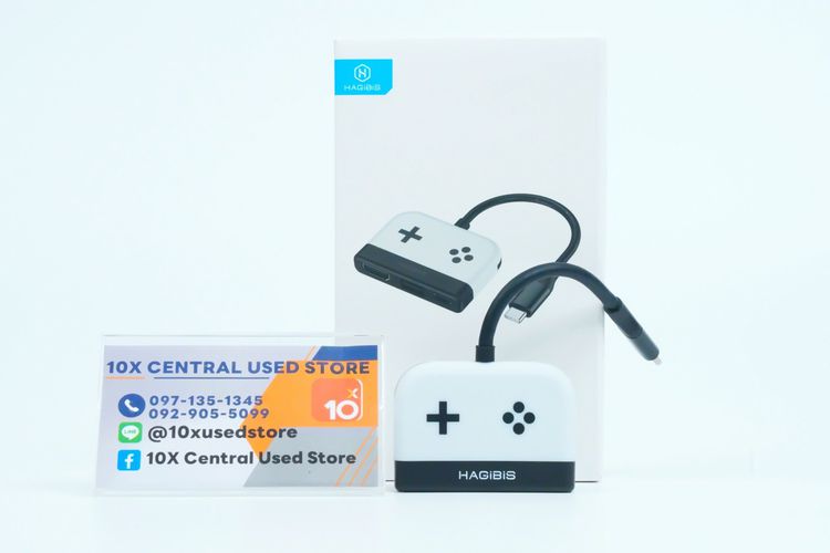 Hagibis Switch Dock for Nintendo Switch สวิตช์จับภาพวิดีโอการ์ดทีวีขนาดพกพา - ID23090067