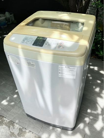 ขายถูก💦 เครื่องซักผ้า Samsung อัตโนมัติ ฝาบน 7.5Kg. รุ่น WA95W9 มือสอง 