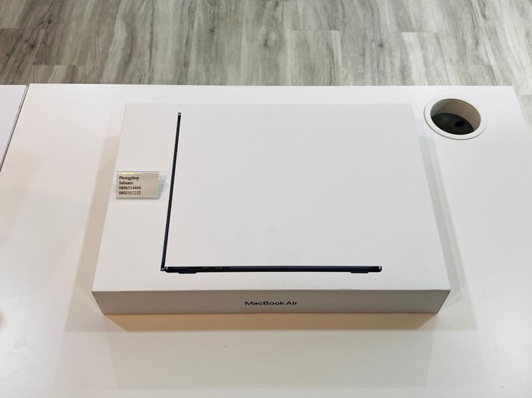 Apple แมค โอเอส 8 กิกะไบต์ USB ใช่ Macbook Air M2 15 นิ้ว SSD 256 ศูนย์ไทย ของใหม่ กล่องยังไม่แกะ สี Midnight รุ่นใหม่ล่าสุด  ประกันศูนย์ไทย 1ปีเต็ม 41900 บาทครับ