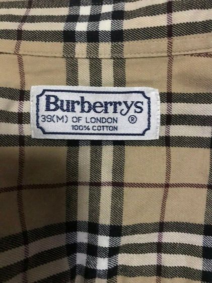 เสื้อเชิ๊ต Burberry  แท้ รูปที่ 3