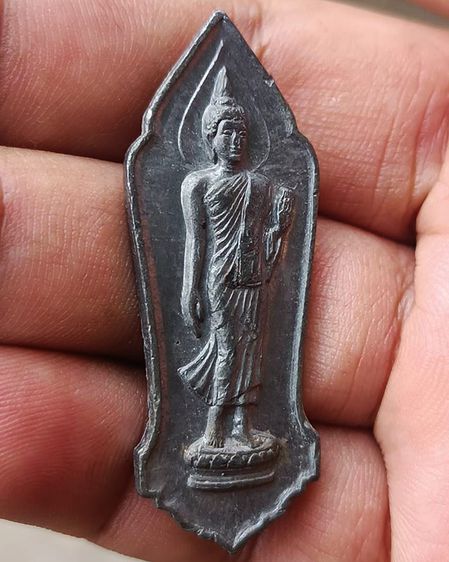 21.พระลีลา 25 พุทธศตวรรษ เนื้อชิน รองเท้าบูทข้างเดียว รูปที่ 3