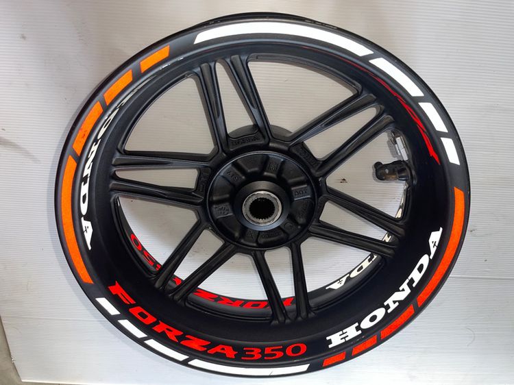 ล้อแม็กหลังforza350 แท้ สีดำ รูปที่ 4