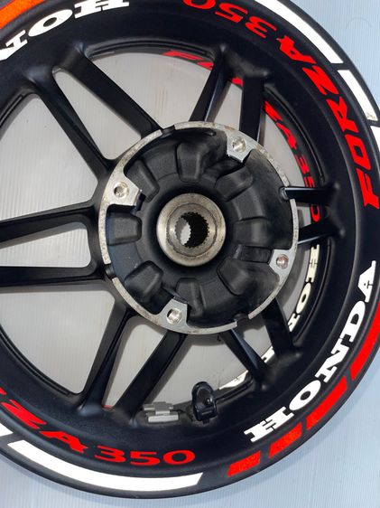 ล้อแม็กหลังforza350 แท้ สีดำ รูปที่ 5