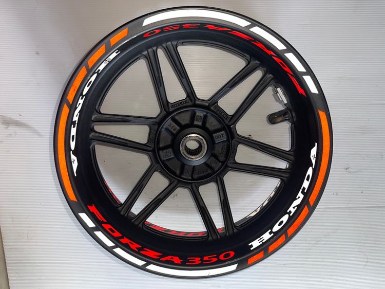 ล้อแม็กหลังforza350 แท้ สีดำ รูปที่ 7