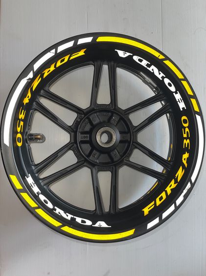 ล้อแม็กหลังforza350แท้ สีดำ รูปที่ 2