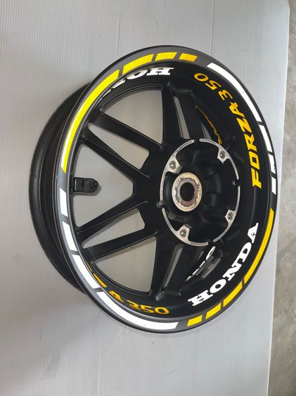 ล้อแม็กหลังforza350แท้ สีดำ รูปที่ 4