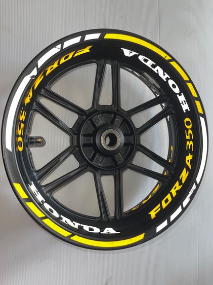 ล้อแม็กหลังforza350แท้ สีดำ รูปที่ 5