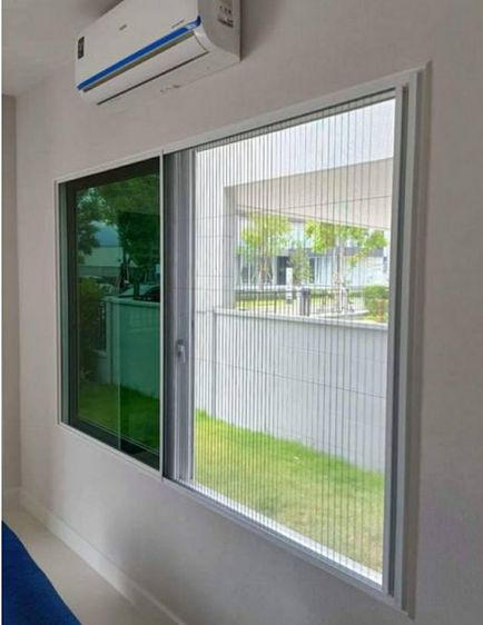 รับติดตั้งมุ้งลวด มุ้งลวดจีบเกรดเอ ผ้าม่าน เหล็กดัดอบสี รูปที่ 6