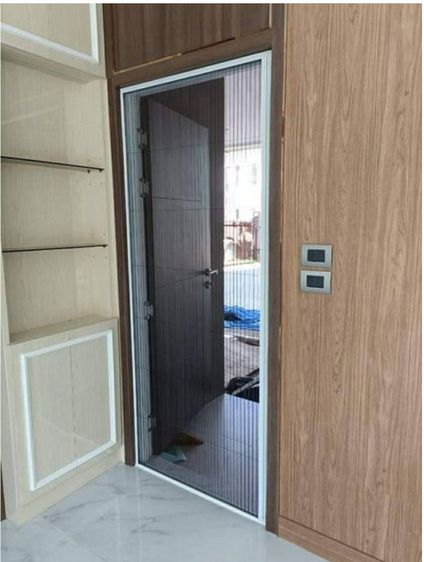 รับติดตั้งมุ้งลวด มุ้งลวดจีบเกรดเอ ผ้าม่าน เหล็กดัดอบสี รูปที่ 3